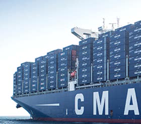 Nuovo record storico di carichi containerizzati trasportati in un trimestre dalla flotta della CMA CGM