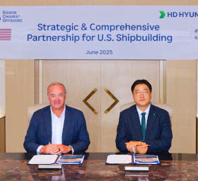 South Korea's HD Hyundai partners with US Edison Chouest Offshore to build containerships in US