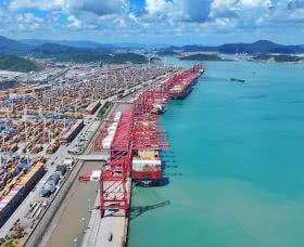 En 2025, Ningbo-Zhoushan confirmó su posición como el puerto líder del mundo en términos de tráfico total de carga.