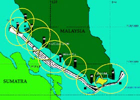 Nuovo record annuale del traffico marittimo negli Stretti di Malacca e di Singapore