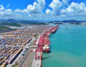 Cargo traffic in Chinese seaports grew by 2.6% in April